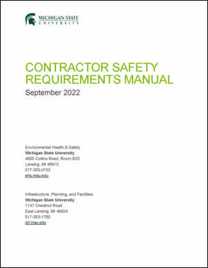 Cover of Contractor Safety Manual