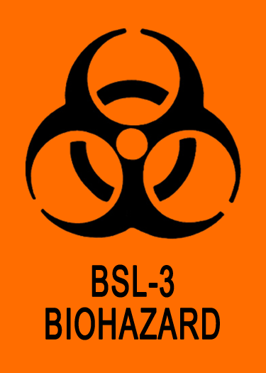 BSL-3 hazard graphic
