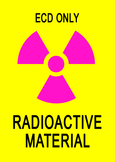 radioactive equipment hazard graphic