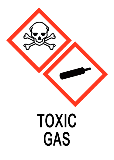 toxic gas hazard graphic