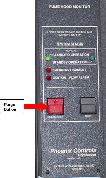 purge button