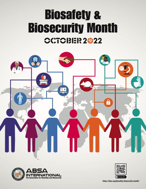 Biosafety & Biosecurity Month October 2022 Flyer
